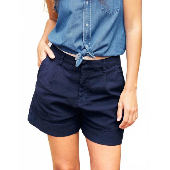 NEW FRANK & EILEEN waterford walking short in navy